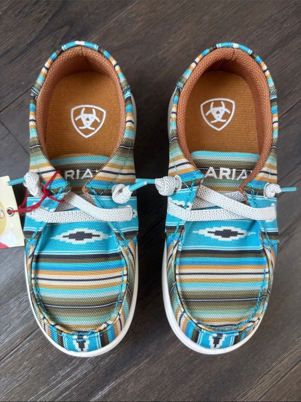 Ariat Lil Stompers Serape Hilo,FLX Foam sole,fabric upper,mesh lined,slip on
